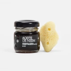 Aceite de Neem + esponja marina